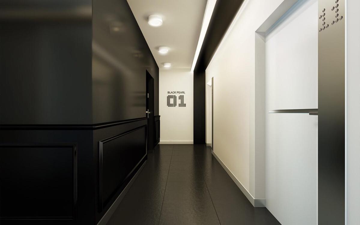 Black Pearl De Luxe Apartments View Kaskada Szczecin Exterior photo